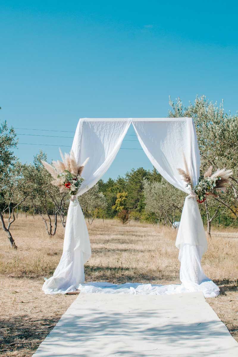 Mariage laïque au jas de peguier